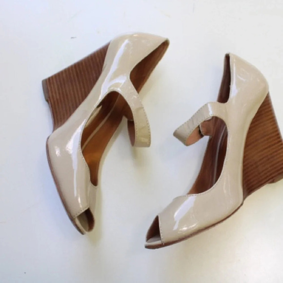 Coach Lessa peep toe wedges - Picture 13 of 13